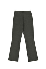 [LINE] Slit Flare Peach Cotton Pants (2colors)