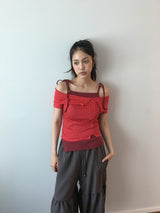 Sailor Dot Off T-Shirt (3color)