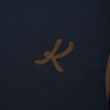グラフィックリンガーTシャツ [NAVY]