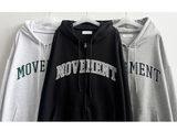 Shio Arch Lettering Point Hoodie Zip-Up