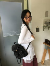 Hazel Dot Layered Dress(3color)