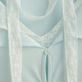 Leni Lace Scarf Layered Tee
