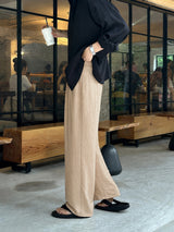LMN Niel Natural Pintuck Linen Pants (3 colors)