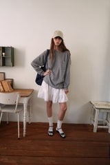 ヘイズストライプTシャツ_グレー