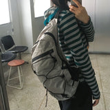 Kajon Gorp Core Check Nylon Mesh Backpack