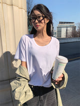エアーUネックルーズTシャツ (5C)