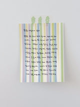 PLANT LINE MEMO PAD SET