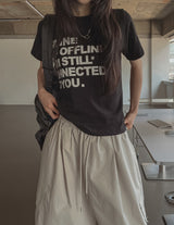 オフラインコットン半袖Tシャツ