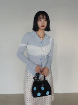 SKY DOT MINI BUCKET BAG