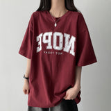 Nob lettering boxy fit short sleeve t-shirt