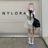 [BELLIDE MADE] ルーズフィット, フレア PK ドレス