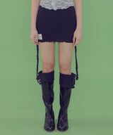 [NF] ERIS SHIRRING PANTS SKIRT_(BLACK)_F24QD878