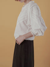 Antique garden blouse