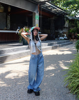 Pico light blue wide jeans