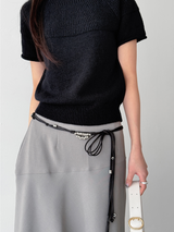 pale half knit (3color)