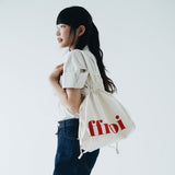 エコバッグ_アイボリー