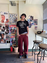 アーカイブユニコーンリンガーショートスリーブ ブラック