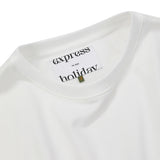 D.O.F ピグメントハーフTシャツ_Ivory