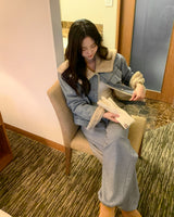 Paddy Big Collar Denim Jacket