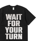 Your Turn Crack Lettering 半袖