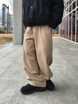 Cien Cotton Wide Balloon Pants 4C