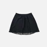 ROSE LAYERED SKIRT [BLACK]