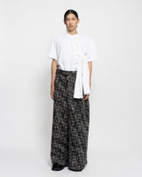 MAZE OVERSIZE TEES - WHITE