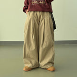 Layered Shirt Wide Cotton Pants