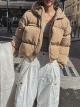 Ruel unbalanced hood padding