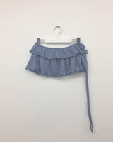 [SET]Vibe Nashi + Frill Wrap Skirt (3color)
