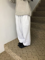 ディアスバンディングワイドスウェットパンツ(3c)