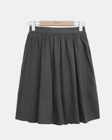 Glen Flare Midi Skirt