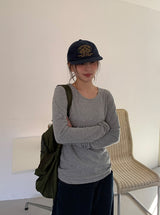 Hikkat Round Long Sleeve Tee