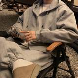 【Setup】  Aiden Winter Quilted Sweatshirt Padded Setup