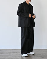 WIT SEMI OVERSIZE BLAZER BK 