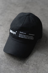 BENNY × Miseki SEOUL typographic ball cap 