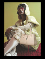 “REYNISFJARA” Oil Waxed Leather Underarm Bag
