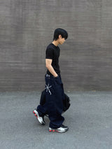 エスター レタリング デニムパンツ 3C