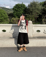 Bant Heavy Sweat Four-Tuck Bermuda Pants