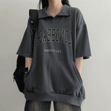 Pharrell Long Collar Short Sleeve Tee