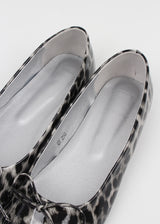 LEOPARD FLAT SHOES