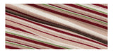 burgundy striped off-shoulder long-sleeve t-shirt