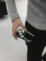 [MADE] [MADE] ピアッシングフォンケース_ブラックホワイト