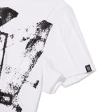 COLLECTION PIN TUCK POINT GRAPHIC T-SHIRT [WHITE]