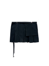 frill wrap skirt pants