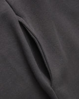 Dark Button Hooded Cardigan
