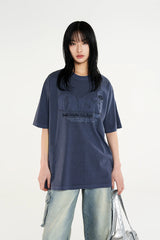 【数量限定】ODSD ピグメント ダメージ オーバーフィット Tシャツ