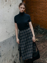 TERRE cashwool pollar knit