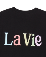 25FW カラーロゴショートスリーブTシャツ ブラック
