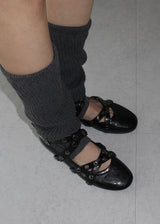 STUD FLAT SHOES